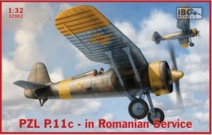 IBG 32002 PZL P.11c Romanian Service 1/32