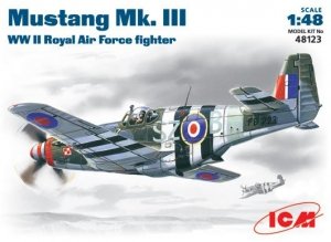 ICM 48123 Mustang Mk .VIII WWII RAF fighter (1:48)