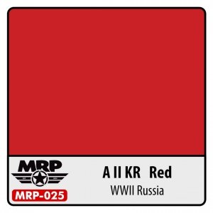 MR. Paint MRP-025 A II KR Red WWII Russia 30ml