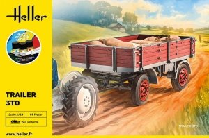 Heller 57410 Starter Kit - Trailer 3to 1/24