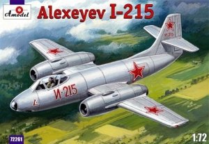 A-Model 72261 Soviet jet fighter Alexeyev I-215 (1:72)
