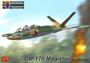 Kovozavody Prostejov KPM0244 Fouga CM-170 Magister „Other Services“ 1/72