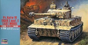 Hasegawa MT39 German Tiger 1 Ausf E Last Production Model (1:72)