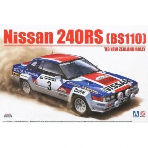 Beemax 24008 Nissan 240RS (BS110) '83 NEW ZEALAND RALLY (1:24)