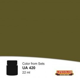 Lifecolor UA420 US Army Uniforms HBT Dark Shade 22ml