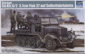 Trumpeter 05532 German Sd.Kfz.6/2 3.7cm Flak 37 auf Selbstfahrlafette (1:35)