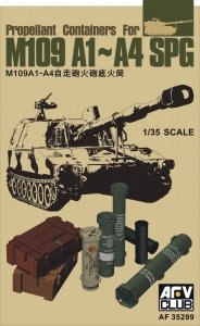 AFV Club 35299 Propellant Containers for M109A1-A4 SPG 1/35