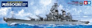 Tamiya 78029 US Battleship BB-63 Missouri - Circa 1991 (1:350)