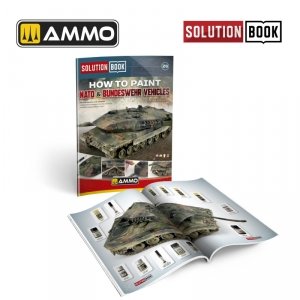 AMMO by Mig Jimenez 6531 SOLUTION BOOK 26 – How to Paint NATO & BUNDESWEHR Vehicles (English, Spanish, French & German)