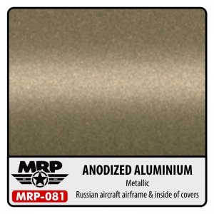 MR. Paint MRP-081 ANODIZED ALUMINIUM Metallic Russian aircraft 30ml
