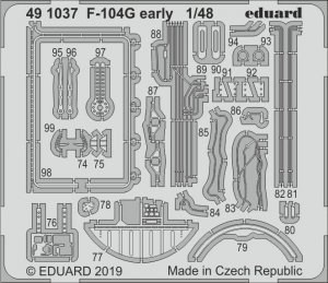 Eduard 491037 F-104G early 1/48 KINETIC MODEL