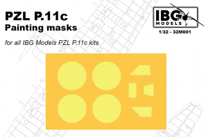 IBG 32M001 PZL P.11c Painting Masks 1/32