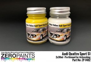 Zero Paints ZP-1482 Audi Quattro Sport S1 Paint Set 2x30ml