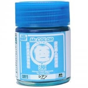Mr.Color CR-1 Primary Color Pigments - Cyan 18ml