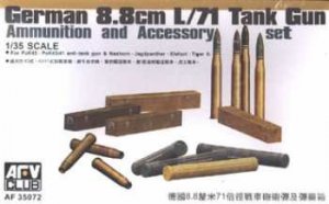 AFV Club 35072 8.8cm L/71 Ammunition and Accessories 1:35