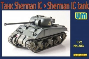 Unimodels 383 Medium tank Sherman IC 1/72
