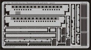 Eduard 35991 M-1126 Mounted rack and belts 1/35 Trumpeter