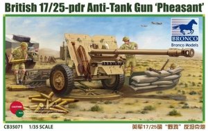 Bronco CB35071 British 17/25 pdr Anti-Tank Gun Pheasant (1:35)