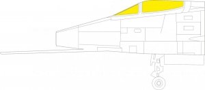 Eduard JX278 F-100C TFace TRUMPETER 1/32