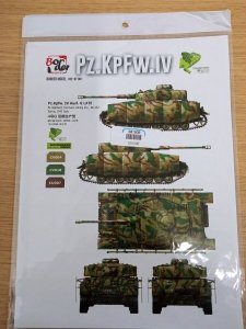 Border Model BD0109G Pz. Kpfw IV Ausf. G Late Masks 1/35