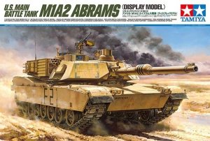 Tamiya 36212 U.S. Main Battle Tank M1A2 Abrams (Display Model) 1/16