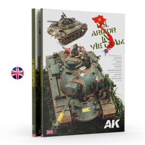 AK Interactive AK130029 U.S. ARMOR IN VIETNAM (English)