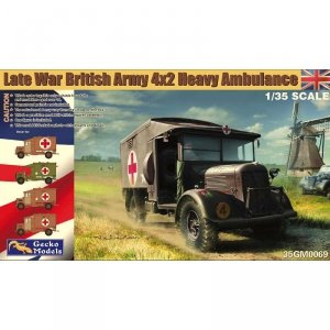 Gecko Models 35GM0069 Late War British Army 4_2 Heavy Ambulance 1/35