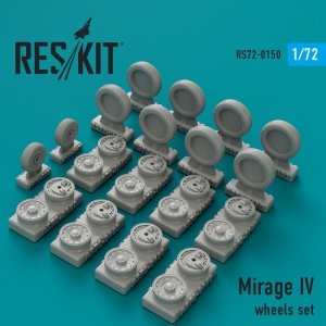 RESKIT RS72-0150 MIRAGE IV WHEELS SET 1/72