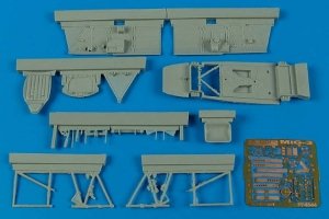 Aires 4544 MiG-3 cockpit set 1/48 Trumpeter