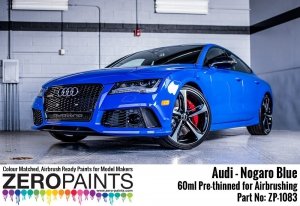 Zero Paints ZP-1083 Audi RS - Nogaro Blue Paint 60ml