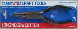 Tamiya 74002 Long Nose Pliers with Cutter MODEL TOOL 