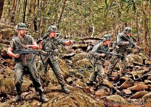 Master Box 3595 Jungle Patrol Vietnam War series (1:35)