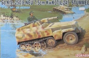 Dragon 6102 Sd.Kfz. 250/8 Neu 7.5cm KwK37(L/24) Stummel (1:35)