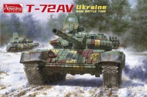 Amusing Hobby 35A063 Ukraine T-72AV Ukraine Main Battle Tank 1/35