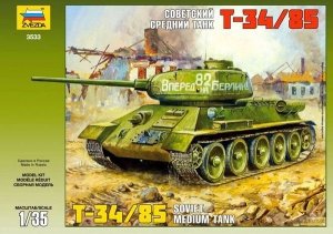 Zvezda 3533 T-34/85 (1:35)