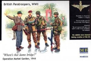 Master Box 3533 British paratroopers, 1944. Kit 1 (1:35)