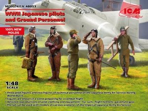 ICM 48053 Japanese pilots and Ground Personnel WWII 1/48