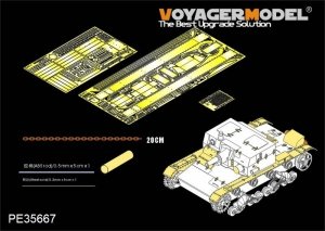 Voyager Model PE35667 WWII Russian AT-1 Self-Propeller Gun (FOR HOBBYBOSS 82499) 1/35