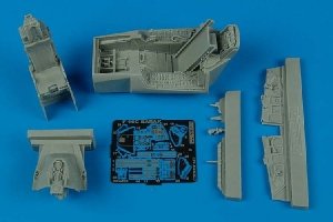 Aires 4451 F-16C Barak cockpit set 1/48 Hasegawa