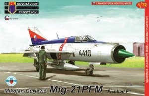 Kovozavody Prostejov KPM0122 MiG-21PFM Fishbed F 1/72