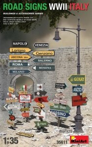 MiniArt 35611 ROAD SIGNS WWII ITALY 1/35