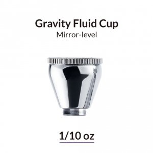 Gaahleri 40997 3 ml Mirror-Level Gravity Fluid Airbrush Cup