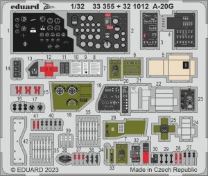 Eduard 33355 A-20G HONG KONG MODELS 1/32