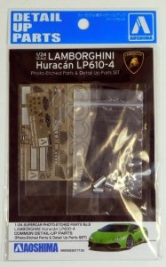 Aoshima 01713 Lamborghini Huracan LP610-4 Detail Up Parts 1/24