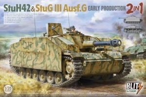 Takom 8009 StuH 42 & StuG III Ausf.G Early Production 2 in 1 1/35