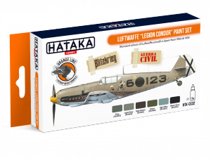 Hataka HTK-CS32 Luftwaffe Legion Condor paint set (6x17ml)