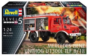 Revell 07512 Mercedes-Benz Unimog U1300L TLF 8/18 1/24