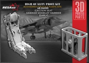 RESArm 48-04020 Hawker Siddeley Harrier (early) Ejection seat (3D resin printing) 1/48