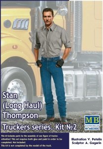 Master Box 24042 Truckers Series: Stan Long Haul Thompson (1:24)