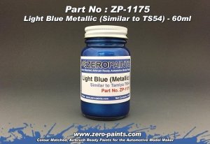 Zero Paints ZP-1175 Light Metallic Blue Paint (Similar to TS54) 60ml